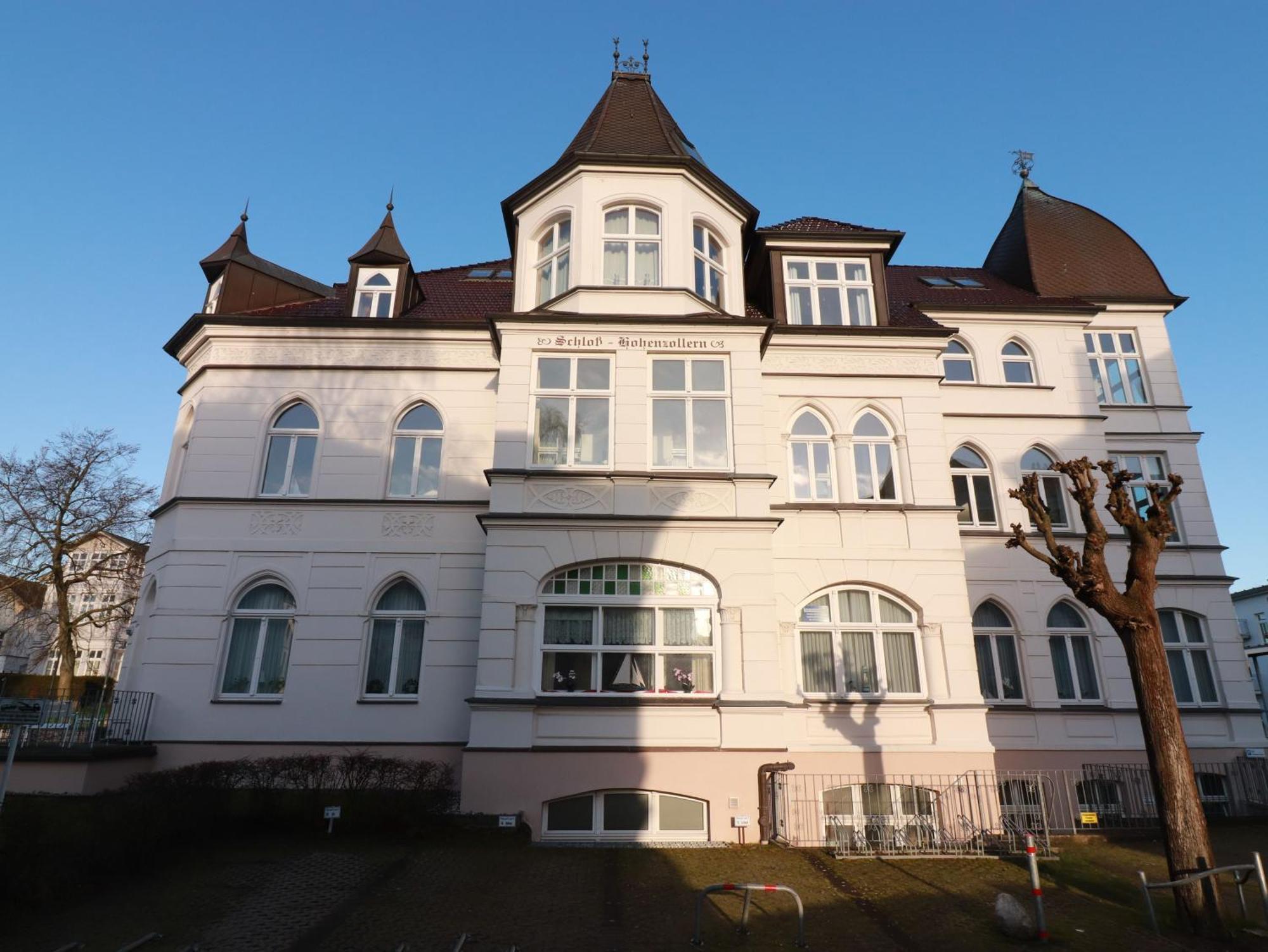 Ahlbeck, Schloss Hohenzollern Fewo Schlosszimmerchen Heringsdorf  Exteriör bild